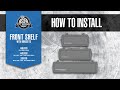 How to Install the Front Shelf with Brackets on a Pit Boss Grill | Pit Boss Grills