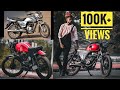 How to modified LML CRD100 into cafe racer ||Almighty customs||