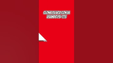 Clona tu voz con IA usando F5-TTS