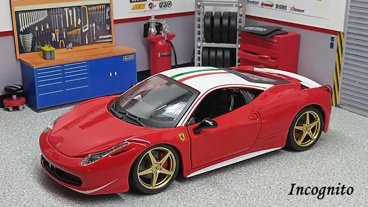 Ferrari Italia Lauda 2013 – Miniature 1/24 Neuve Sous Vitrine D'origine