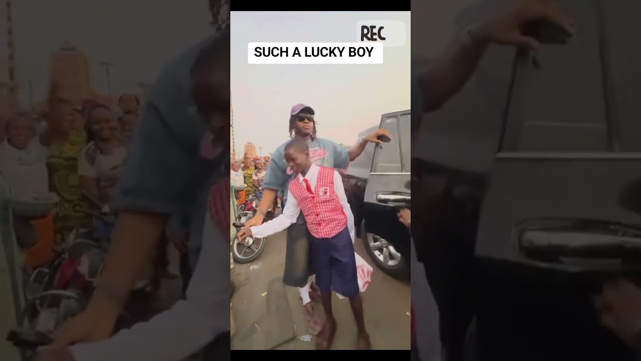 HE WAS SUCH A LUCKY BOY 