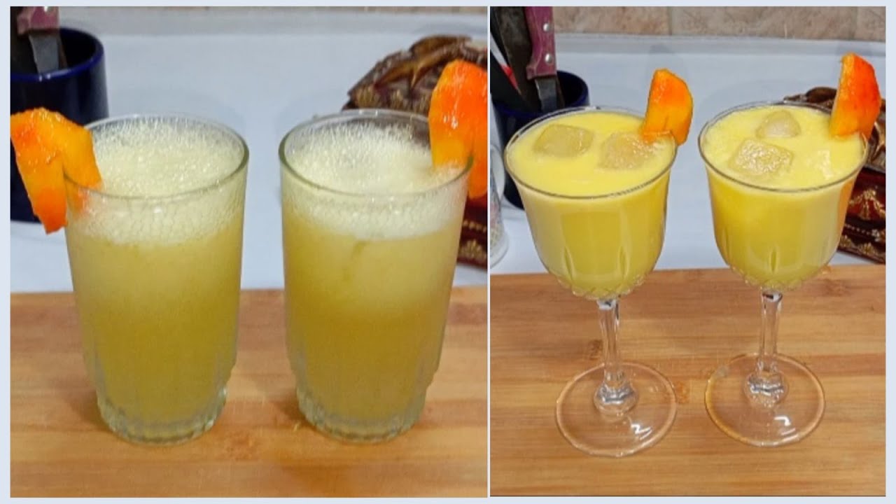 2 Ways Peach Recipe by panjwani food secrets | Peach Shake Recipe | Peach Soda Summer Drink