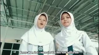 Conversation Of Telling Past Experience By Nasya And Keysya