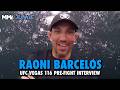 Raoni Barcelos knows age plays against him in UFC title shot: 'I have to prove it's possible'