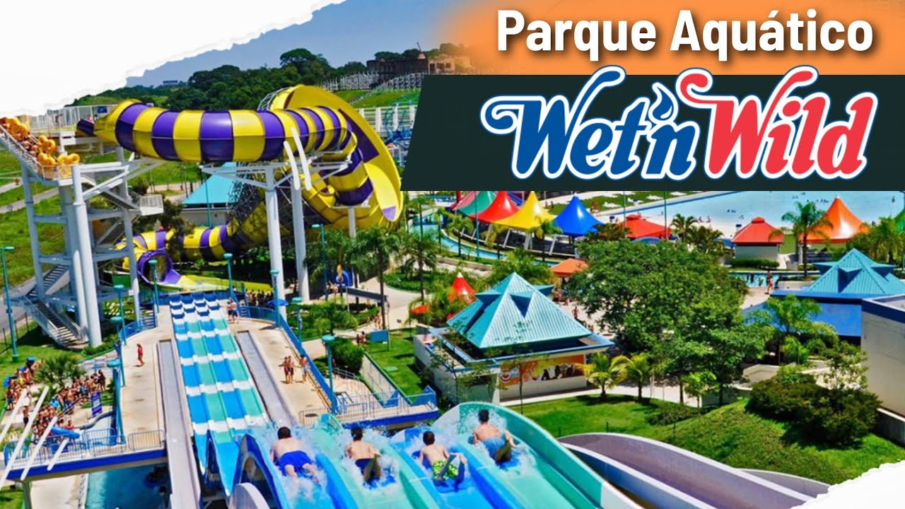 PARQUE AQUÁTICO WET'N WILD de SP -Tour Completo e Dicas - VLOG