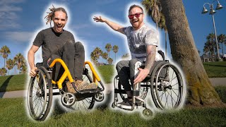HE CRASHED MY WHEELCHAIR (Behind the Scenes)