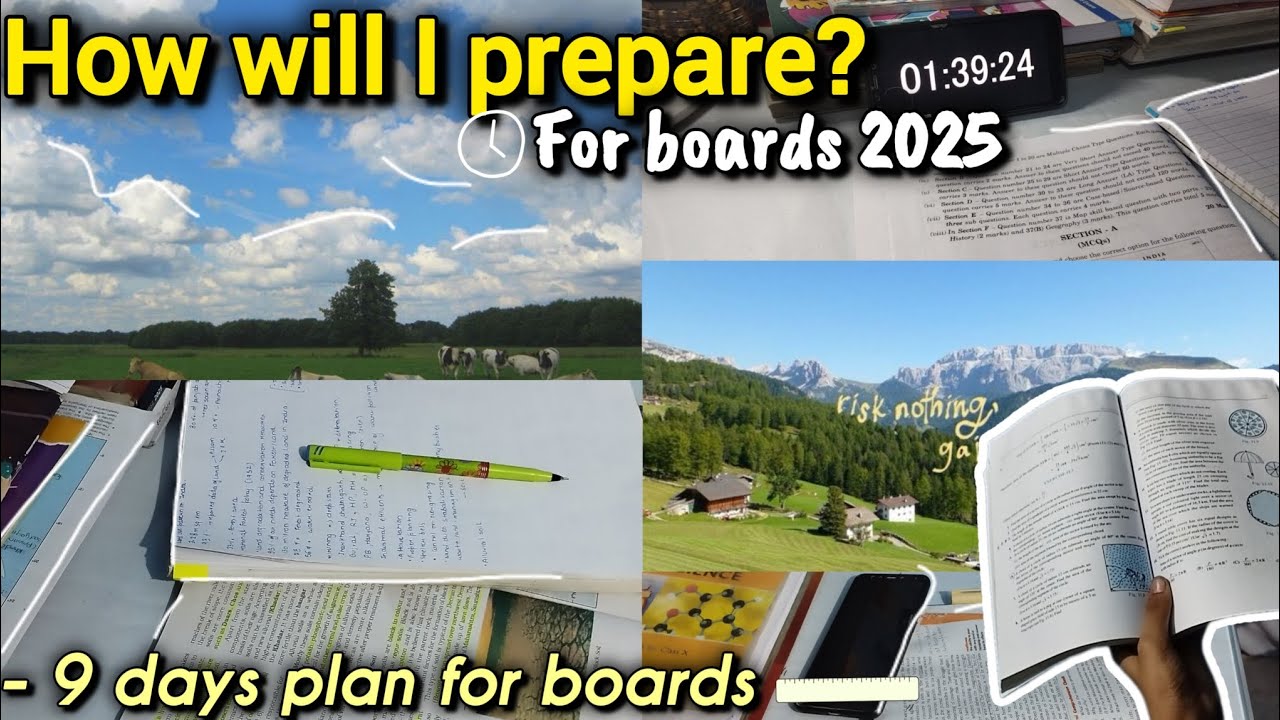 preparing for boards 2025 💗 || as a CBSE 10th grader 💅🏻 | study vlog ...
