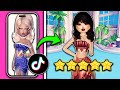 Testing TIKTOK VIRAL OUTFIT HACKS in DRESS TO IMPRESS! (The PRETTIEST YET..)