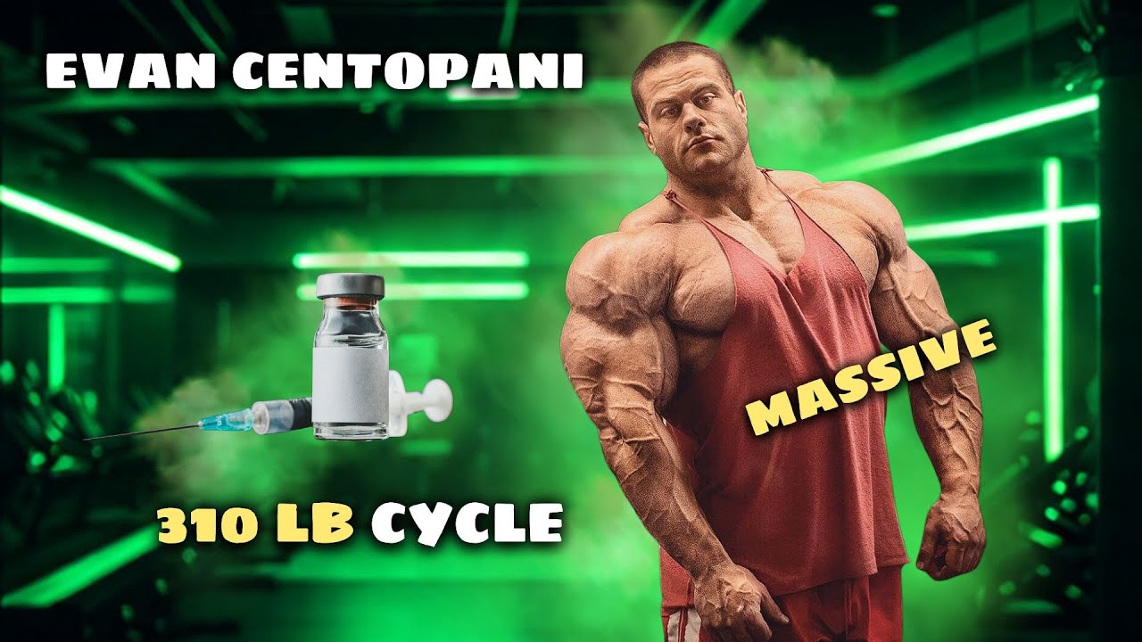 This Is What A 310 lb IFBB Pro Steroid Cycle Looks Like... w/ Evan Centopani