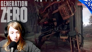 HUNTER BOT in the BARN! The ROAD to SALTHAMN part 2 | Generation Zero Gameplay #4