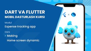 14.20. Making Home screen dynamic | Flutter Mobil dasturlash kursi o'zbek tilida