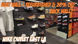 20% Off Clearance Wall Back @ Nike Outlet East LA