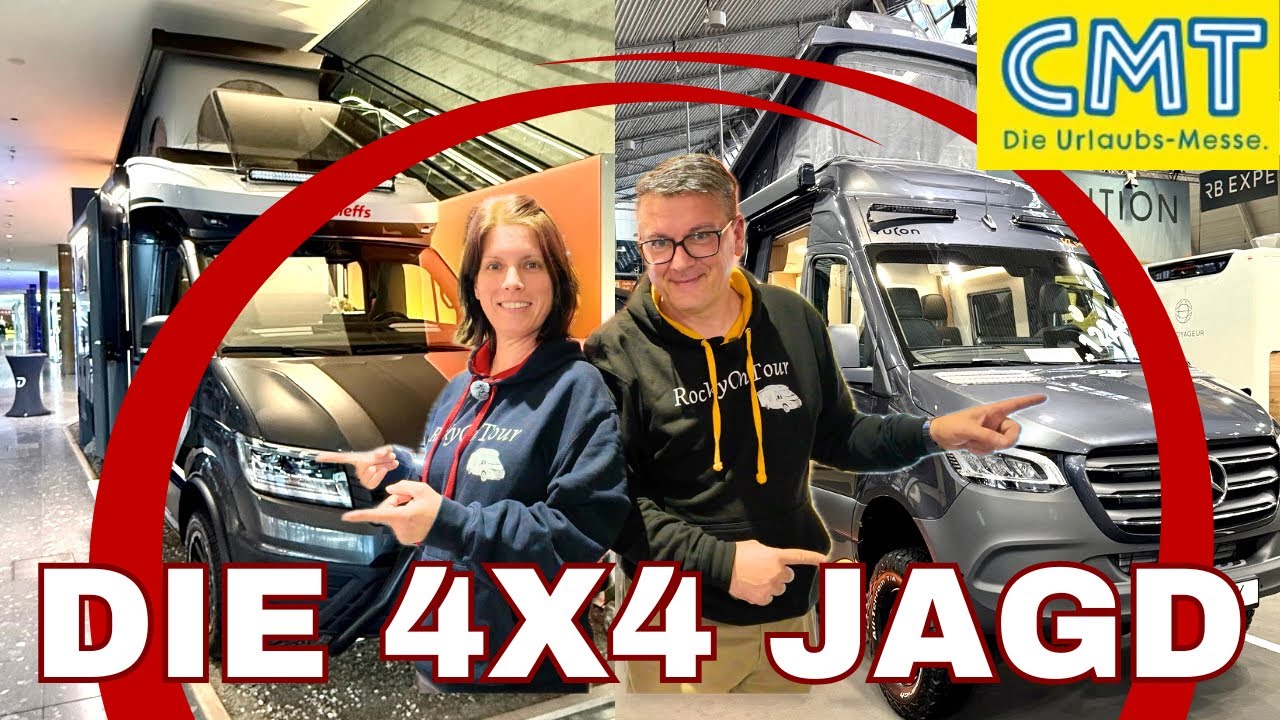 CMT 2026 - wir suchen den richtigen 4x4 Camper für uns - Teil 1