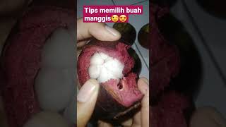 Yang hitam manis menggoda|Tips memilih buah manggis #shorts 32