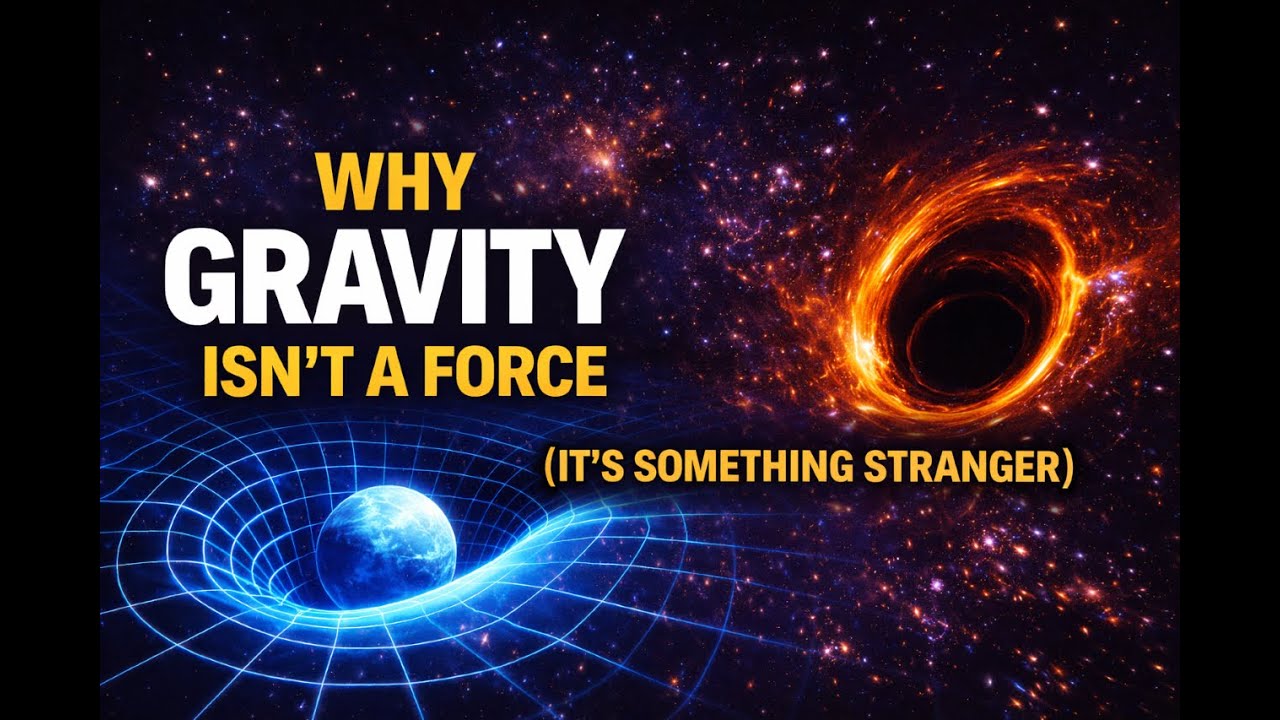 Why Gravity Isn’t a Force (It’s Something Stranger) - YouTube