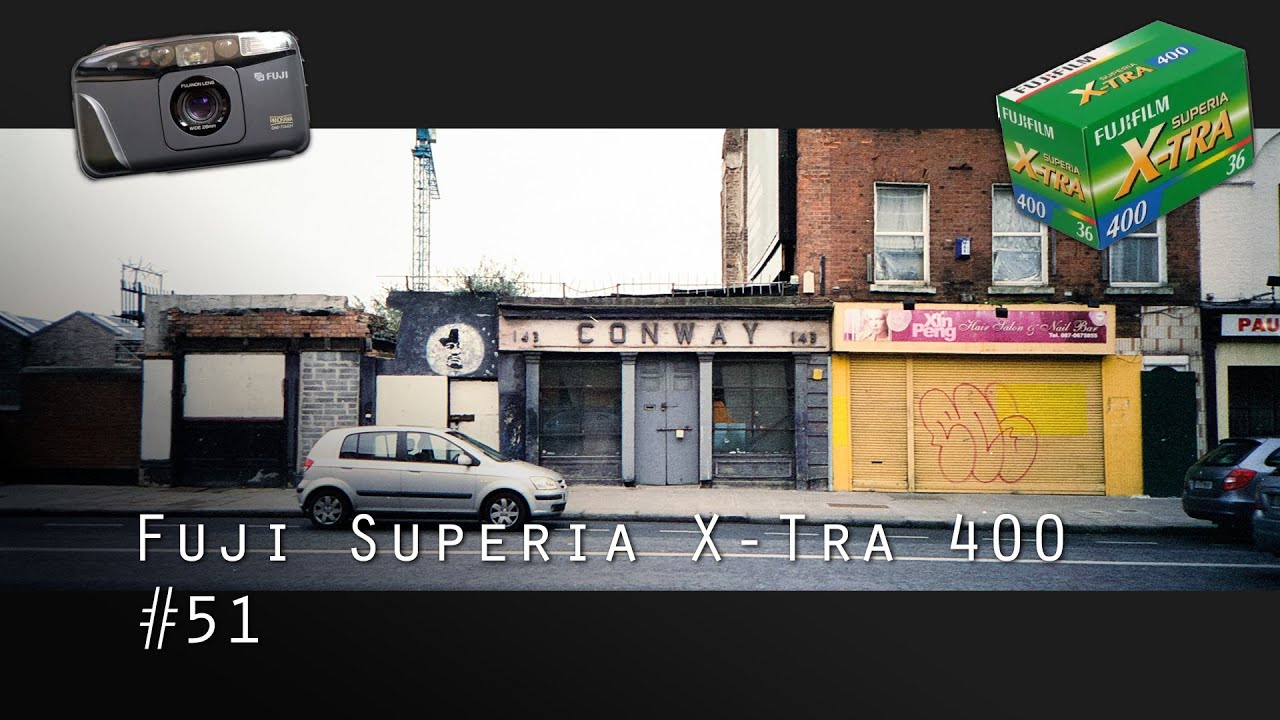 Dublin Street Film Photography Pictures | 35mm film camera Fuji Camrida Mini Fuji Superia X-Tra 400
