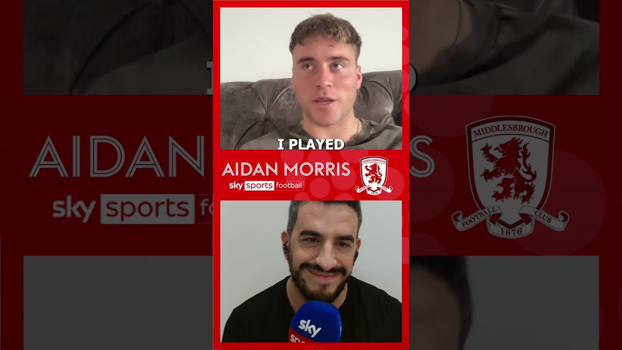 Aidan Morris on playing other sports growing up and watching NFL 