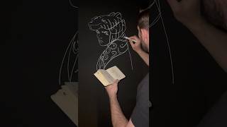 How to draw on walls #art #howtodraw #drawing #muralwork #artjournal #artinstallations #inkdrawing