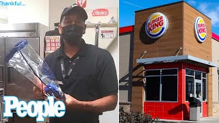 Burger King Employee Who Never Missed a Day of Work in 27 Years Gets $400,000 in Donations | PEOPLE