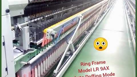 Ring frame LR 9AX auto doffing