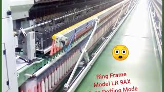 Ring frame LR 9AX auto doffing