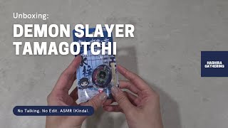 (ASMR) Demon Slayer Tamagotchi (きめつたまごっち) Unboxing: Hashira Gathering - Giyu Version