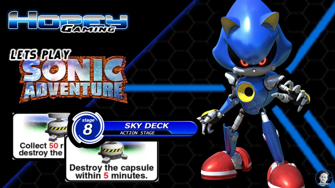 Sonic Adventure DX - Metal Sonic: Sky Deck - Part 85 - YouTube
