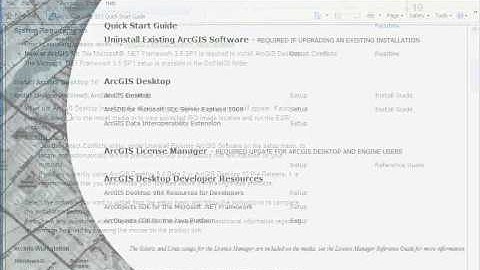 Preparing for ArcGIS 10 Installation.flv