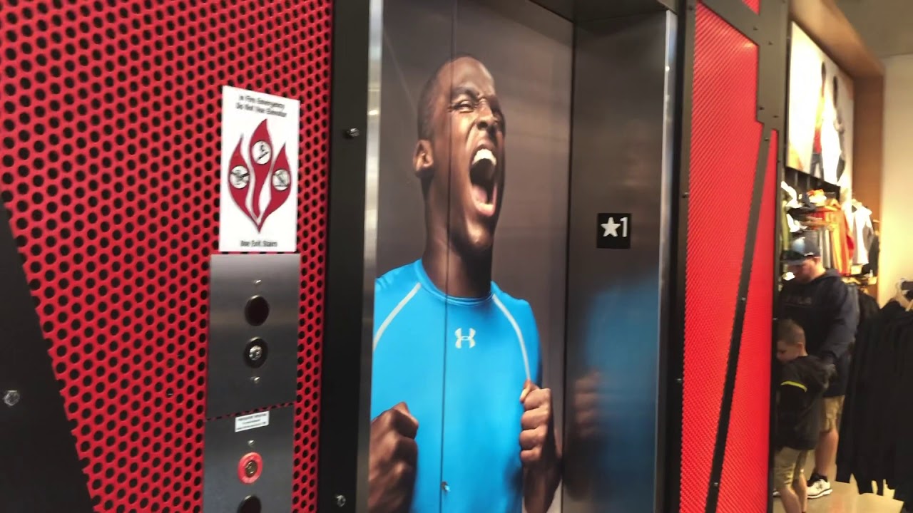 Otis Traction Elevator Under Armour Disney Springs in Lake Buena