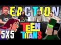Teen Titans 5x5 REACTION!! "Snowblind"