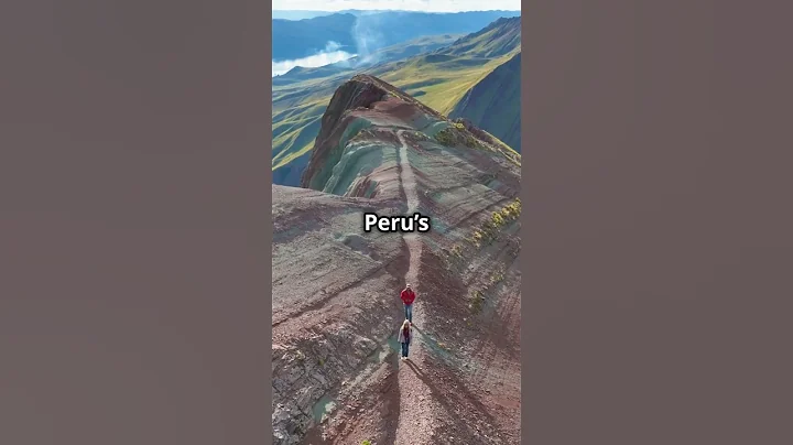 Vinicunca  Peru's Rainbow Mountain  #mystery #facts #reels #science #shorts