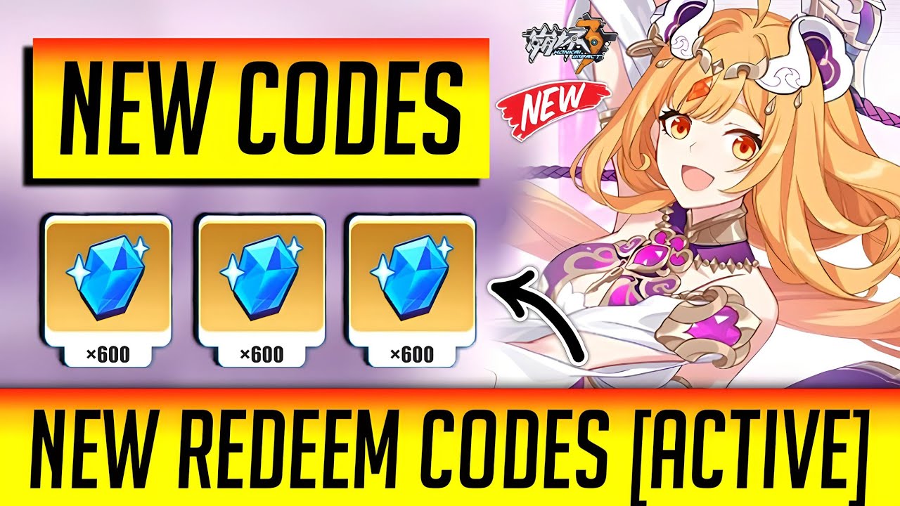All Working 🛑 HONKAI IMPACT 3 REDEEM CODES 2023 - HONKAI IMPACT CODE ...