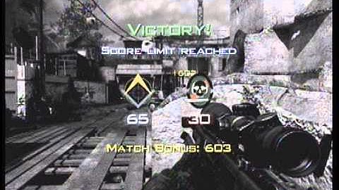 Great way to end a game! (MW3- KIll Confirmed)