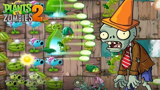 Plants vs. Zombies 2 Gameplay Walkthrough - Episode 21 - Far Future! Laser  Bean! Citron! 