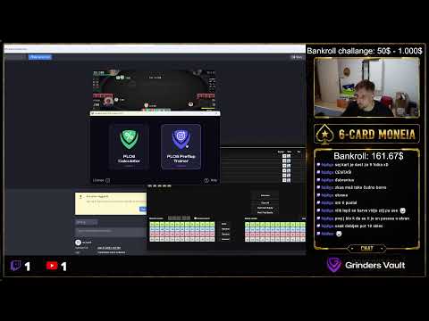6-Card PLO | BR Challange 50-1k$ | Cash on @pokerstars