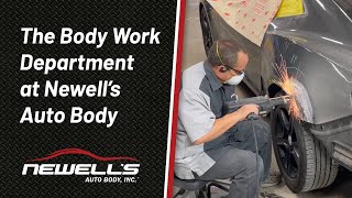 The Body Work Department at Newell’s Auto Body