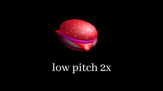 60 Variations Hamburger sound in Roblox