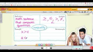Ch 8 Lesson 5 Inequalities