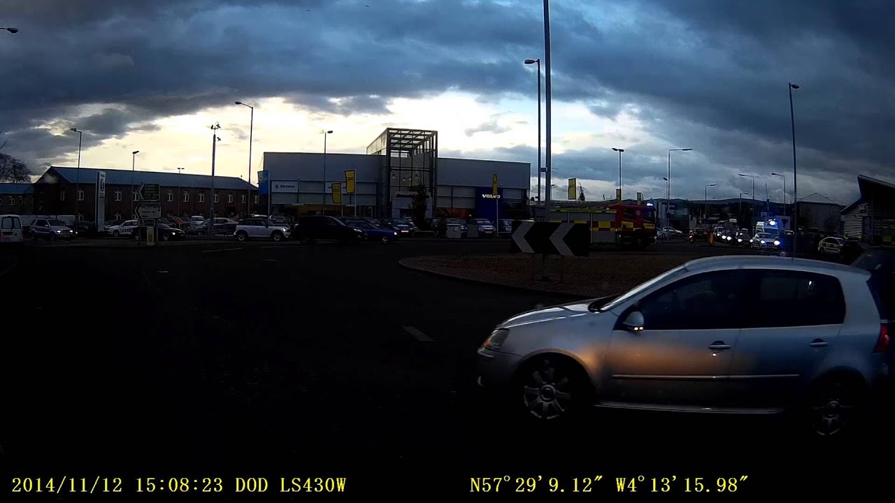 Inverness Longman Crash 12/11/2014 YouTube