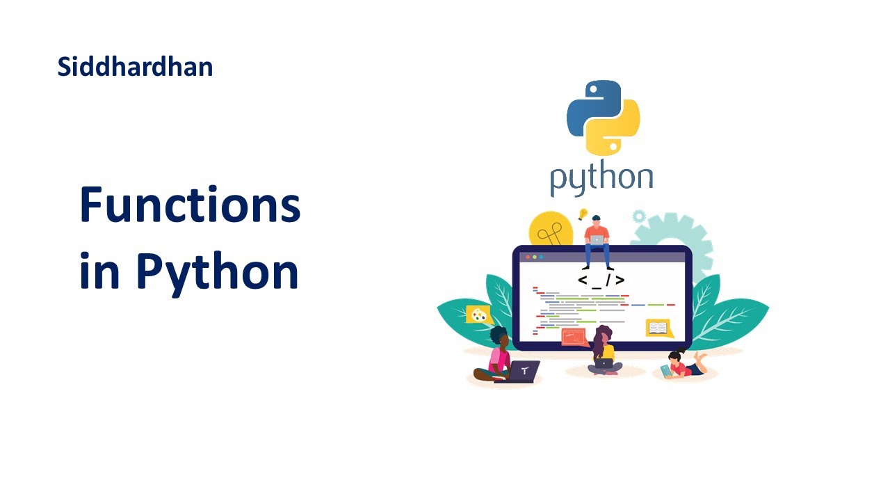 Functions in Python | Python Tutorial for Beginners