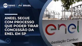 Aneel continues process that could revoke Enel's concession in São Paulo | #SBTBrasil screenshot 2