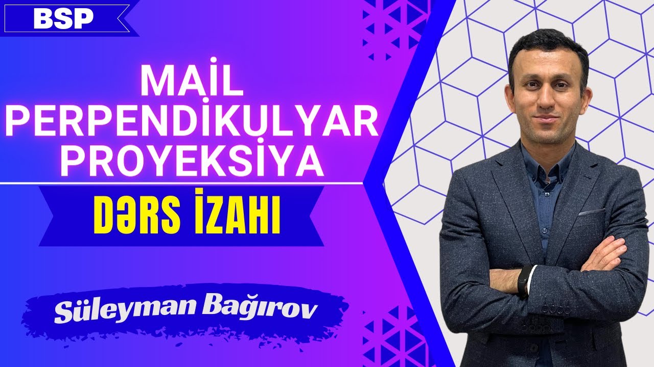 Mail. Perpendikulyar. Proyeksiya