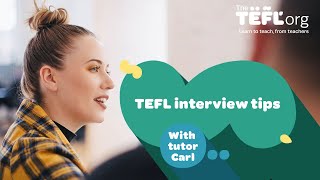 TEFL job interview tips | Webinar