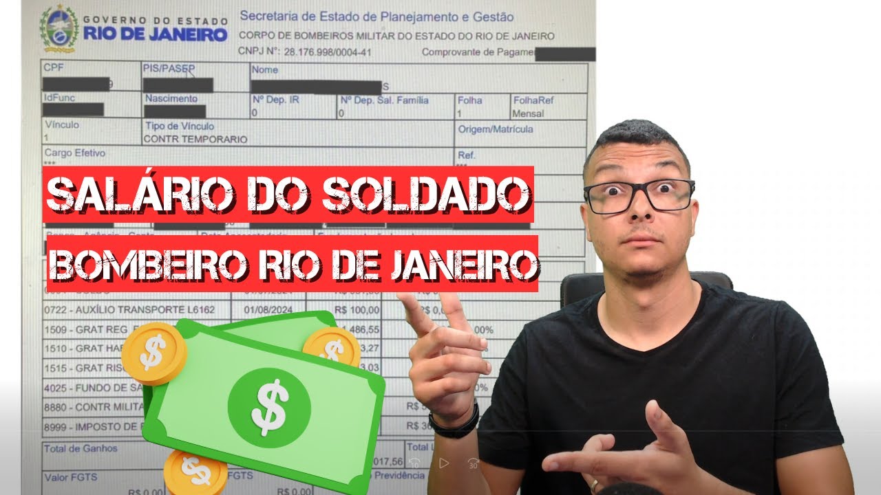 CONCURSO SOLDADO CBMERJ 2025 : QUANTO GANHA UM SOLDADO DE BOMBEIRO DO ...