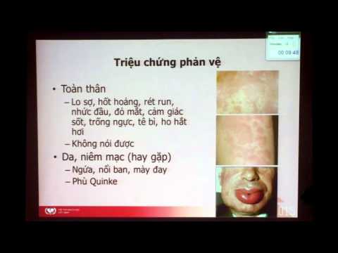Video Cập nhật về xử trí sốc phản vệ và phản ứng phản vệ - youtube
