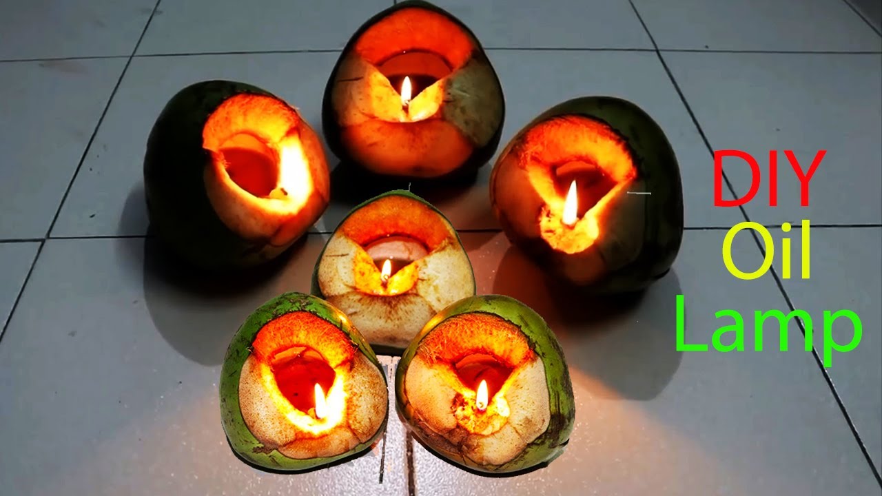 Homemade Diya Decoration for Diwali YouTube