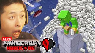 【ハードコア】鉄を大量に使った建築、始めました。【マイクラ - Day47】