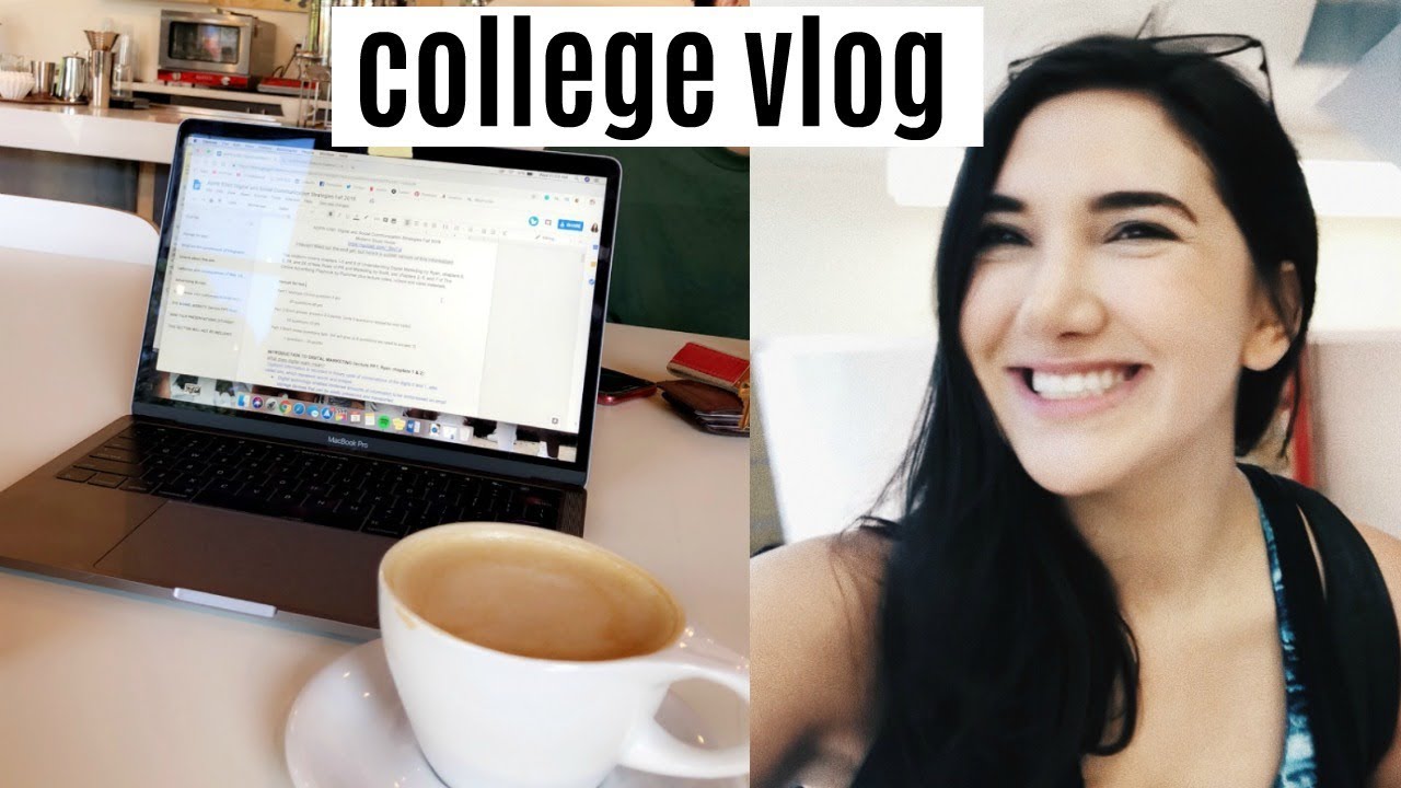 college days in my life! studying, tests, grocery haul - YouTube Brooke Miccio