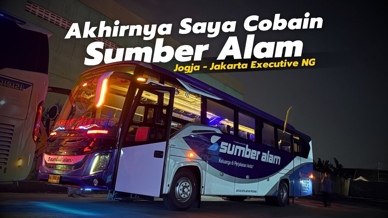 Pertama Kali NAIK SUMBER ALAM ‼️ Kini Tampil Dengan Konsep 2 Kelas 🚌 Trip Bus NG Jogja - Jakarta
