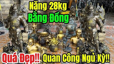 Quan công ngũ kỳ bằng đồng _ đầu sư tử bằng đồng. Tối 8/12 